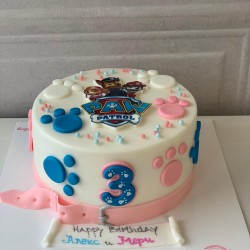 Торта за момиче с Paw Patrol - 109