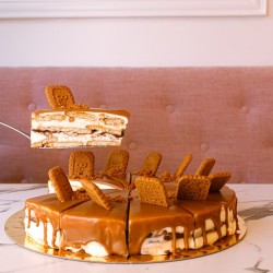 Бисквитена торта с маскарпоне и Biscoff 
