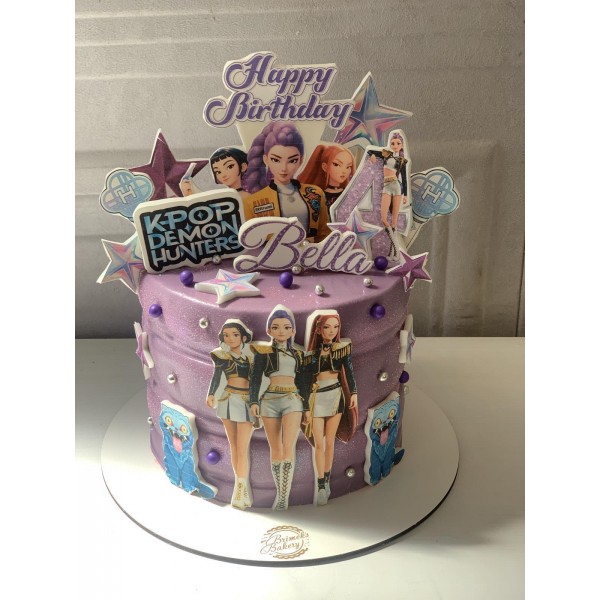 Торта за момиче K POP - 161 на супер цена - Торти за момичета