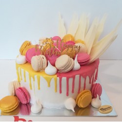 Торта Orange pink