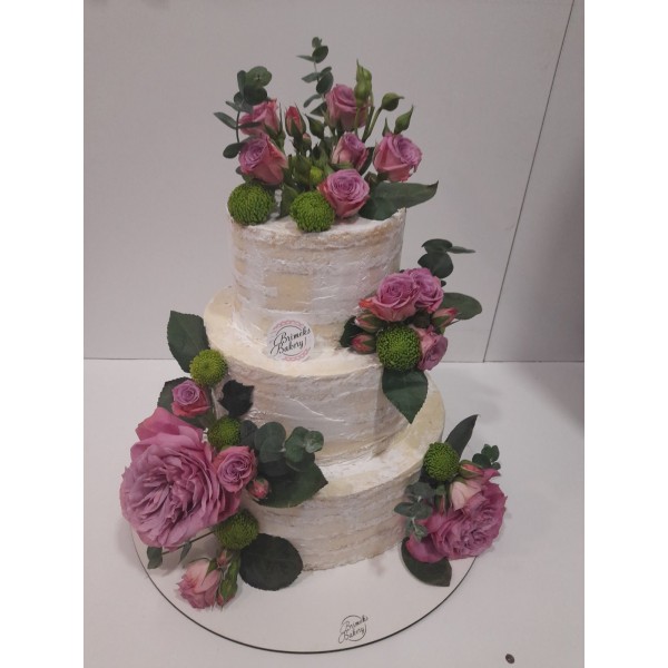 Сватбена торта - 82 на супер цена - Сватбени торти